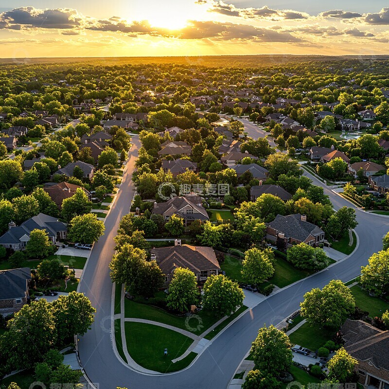 高清大图下载【趣麦麦图】大房子周围环境