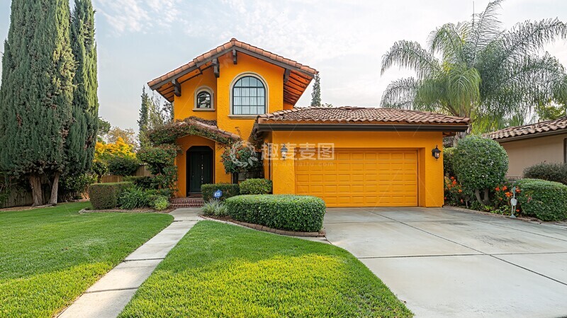 高清大图下载【趣麦麦图】两层楼房外景1