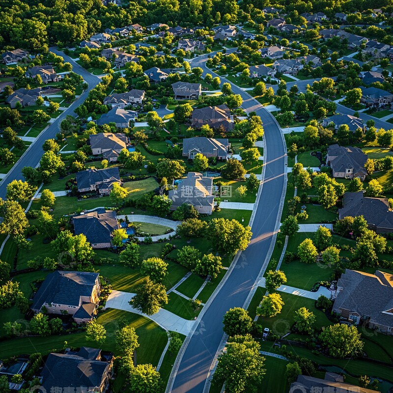 高清大图下载【趣麦麦图】-大房子周围环境1