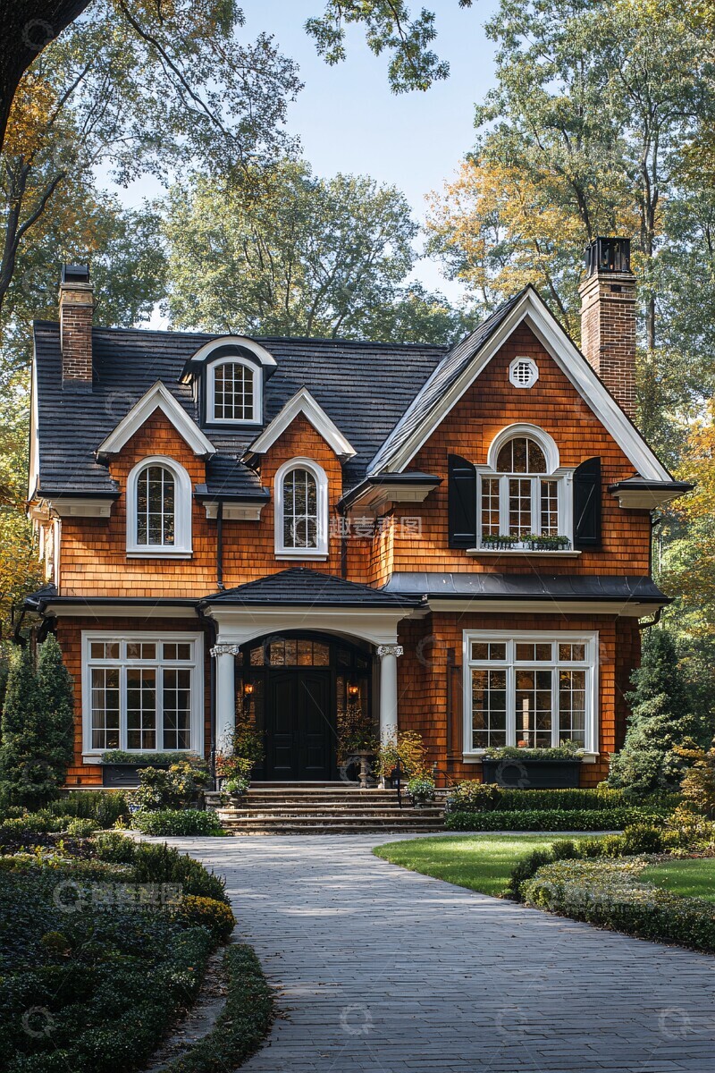 高清大图下载【趣麦麦图】传统风格家庭住宅