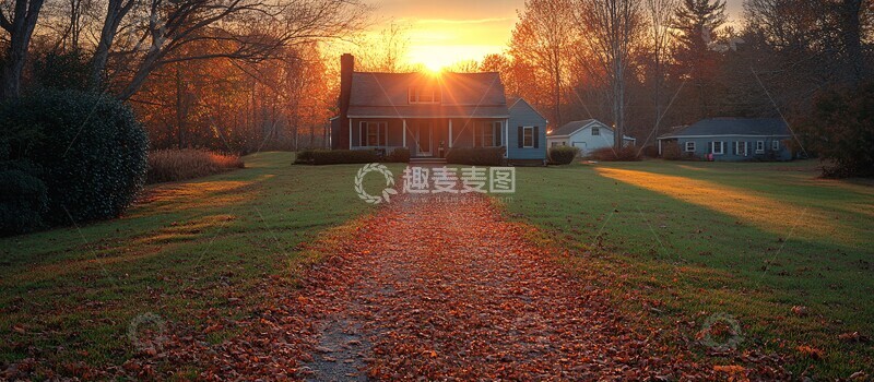 高清大图下载【趣麦麦图】阳光下的新家2