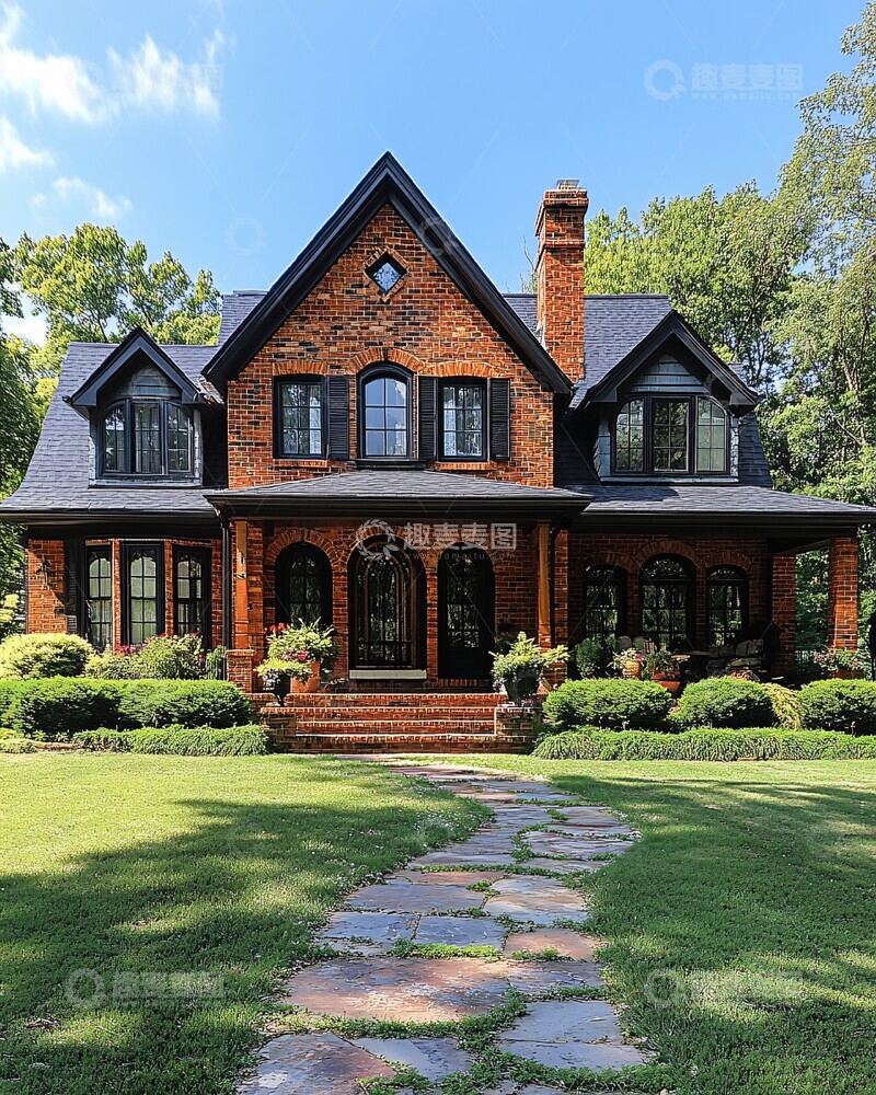 高清大图下载【趣麦麦图】单户住宅外景