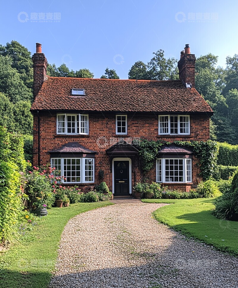 高清大图下载【趣麦麦图】-乡村房屋景象3