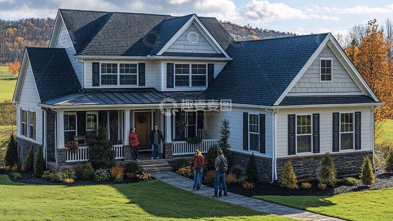 高清大图下载【趣麦麦图】传统房屋翻新效果