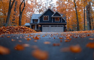 秋叶飘落时秋叶飘落背景1
