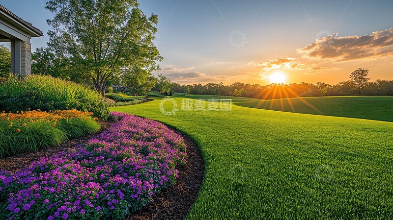 高清大图下载【趣麦麦图】夏日草坪养护秘诀1