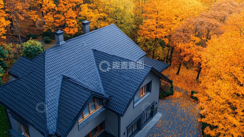 高清大图下载【趣麦麦图】屋顶检查进行中