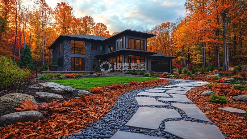 秋季硬景观成果展示1