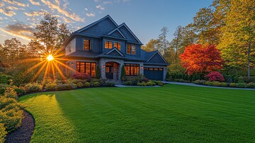 宁静的住宅庭院1