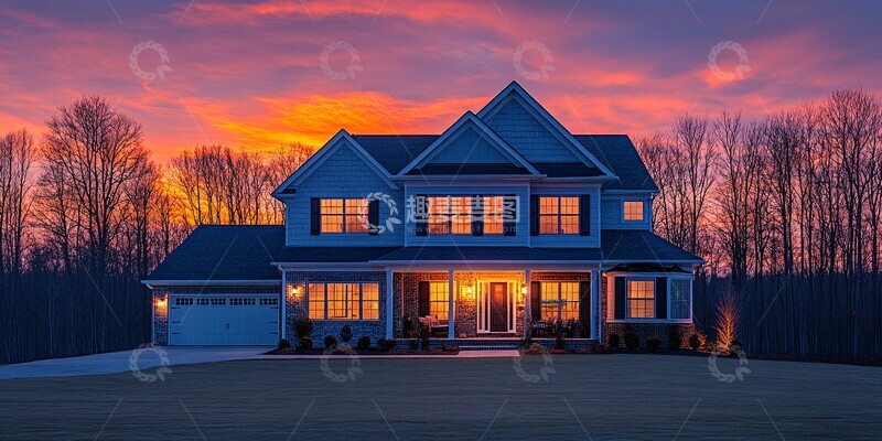 高清大图下载【趣麦麦图】水岸豪宅交易场景3