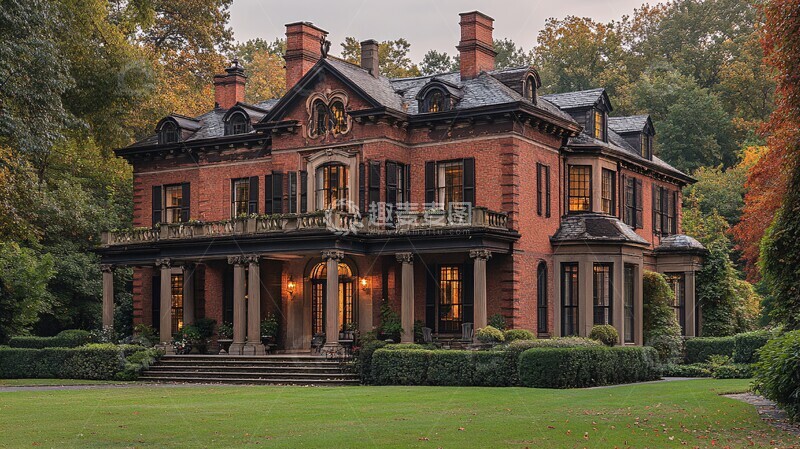 高清大图下载【趣麦麦图】花园洋房花园洋房联排1