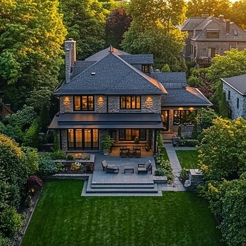 欧洲房屋前后院2