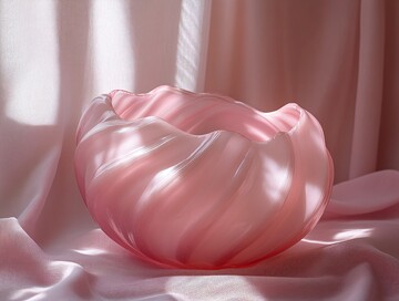 浅粉背景产品照