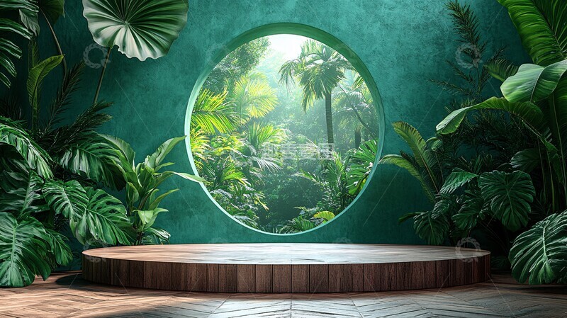 高清大图下载【趣麦麦图】绿植平台产品展示3