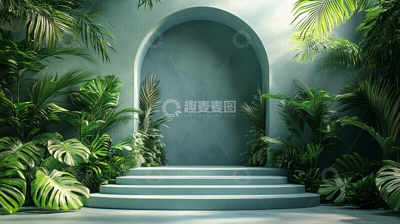 高清大图下载【趣麦麦图】绿植平台产品展示