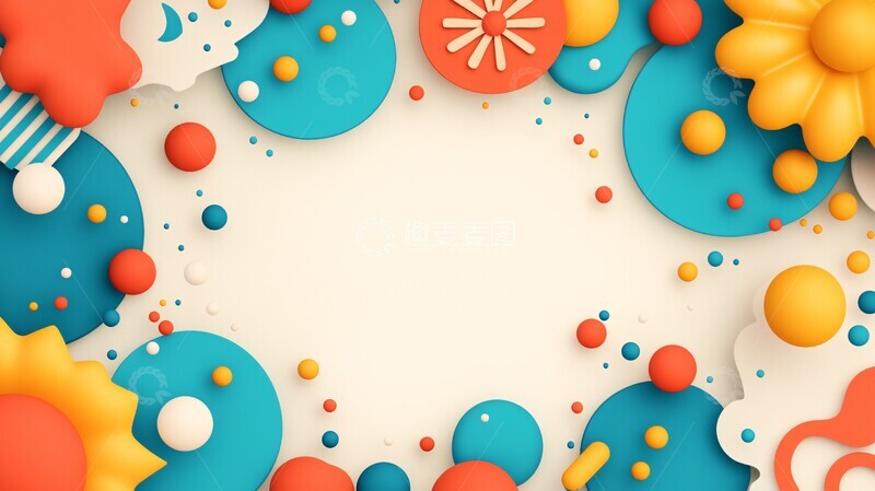 高清大图下载【趣麦麦图】渐变几何背景1