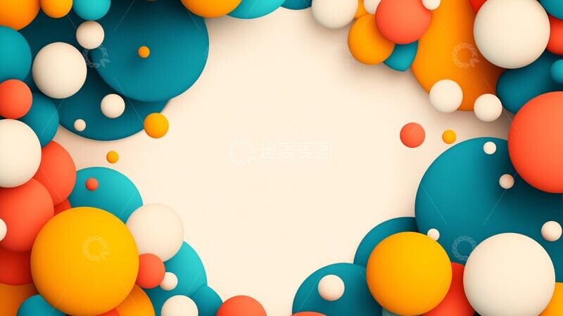 高清大图下载【趣麦麦图】渐变几何背景2