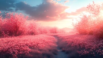 春日草地春日草地场景2