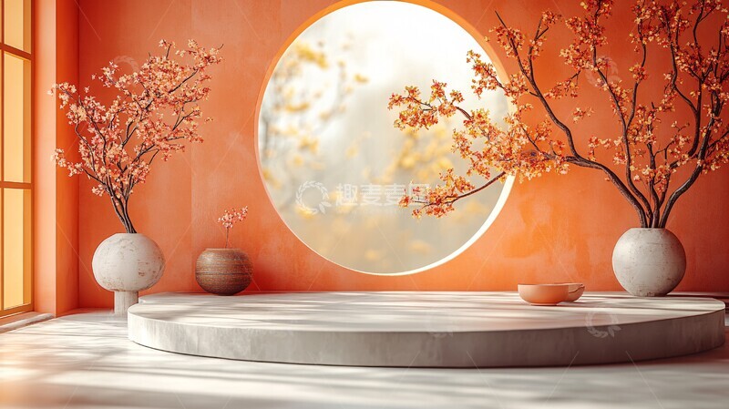 高清大图下载【趣麦麦图】简约商品店简约商品橙色