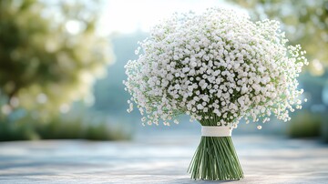 白色模糊婚礼背景3