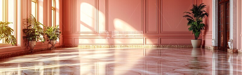 高清大图下载【趣麦麦图】空房间角落照2