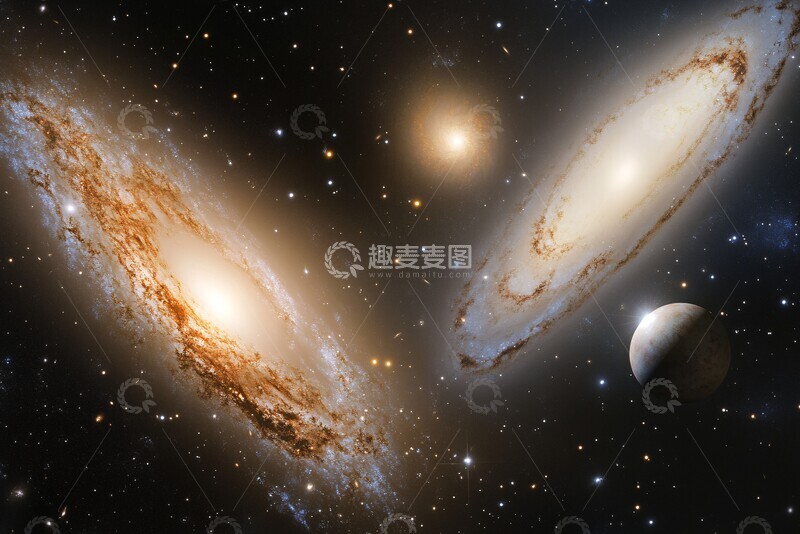 高清大图下载【趣麦麦图】四星系奇异生物2
