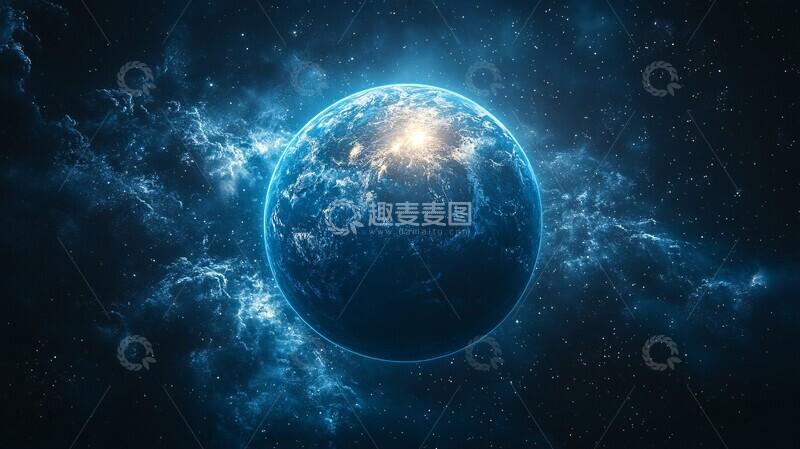 高清大图下载【趣麦麦图】淡蓝岩星淡蓝岩星空间2
