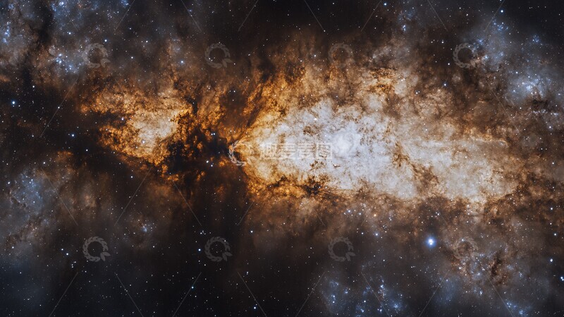 高清大图下载【趣麦麦图】外星世界银河中心