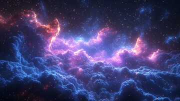 星空与星系星系星团行星