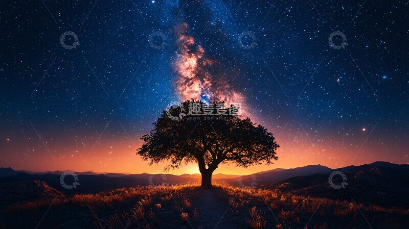 高清大图下载【趣麦麦图】银河系内部景象2