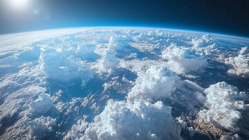 卫星轨道运行图