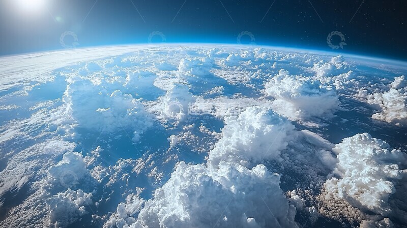 高清大图下载【趣麦麦图】卫星轨道运行图