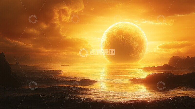 高清大图下载【趣麦麦图】外星行星发现之谜1