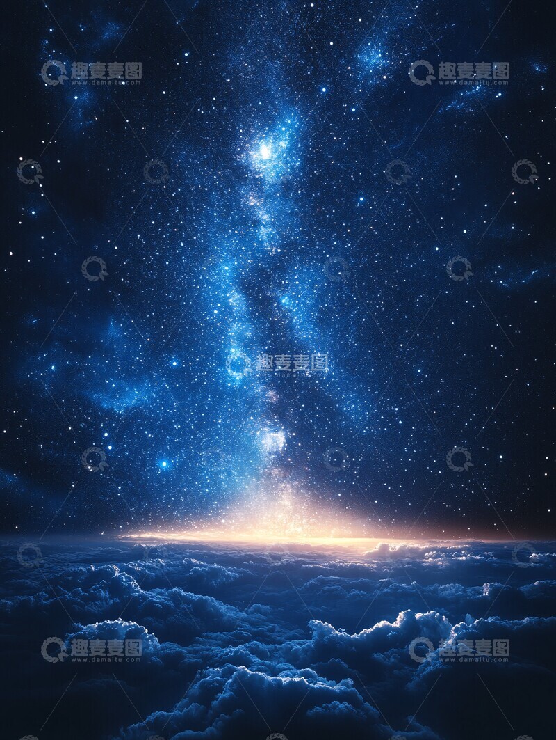 高清大图下载【趣麦麦图】星空渲染图星空渲染空间3