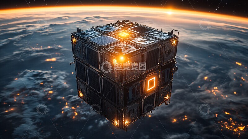 高清大图下载【趣麦麦图】立方星定位系统