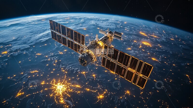 高清大图下载【趣麦麦图】卫星组件特写1