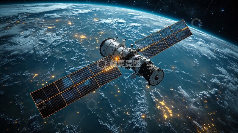 高清大图下载【趣麦麦图】欧洲卫星太空摄影1