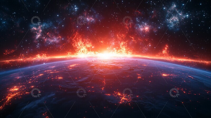 高清大图下载【趣麦麦图】卫星太空近景1