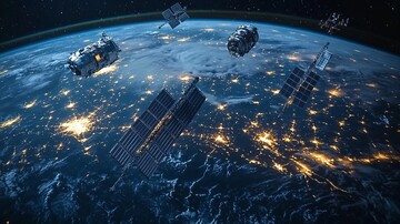 多卫星环绕地球1