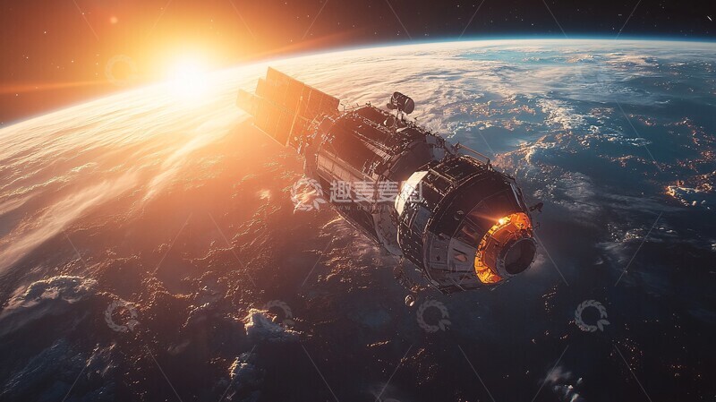 高清大图下载【趣麦麦图】卫星太空摄影2