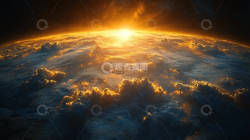 高清大图下载【趣麦麦图】卫星相机拍摄高层大气1