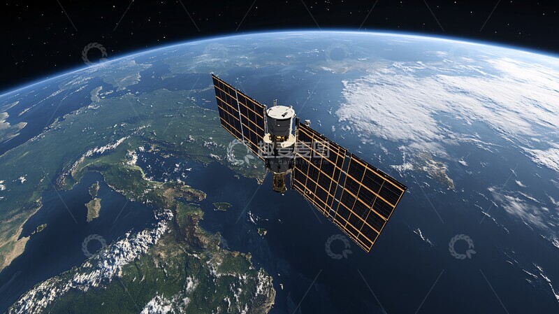 高清大图下载【趣麦麦图】-卫星信号模拟