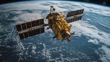 卫星与地球卫星地球空间1