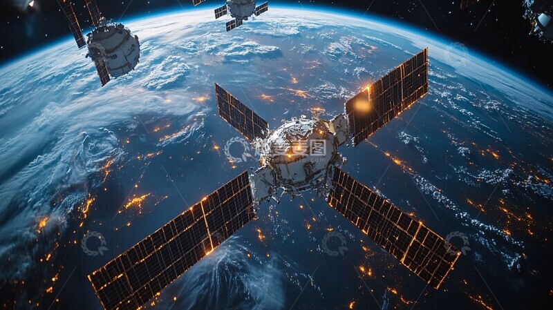 高清大图下载【趣麦麦图】北斗卫星导航系统分布1