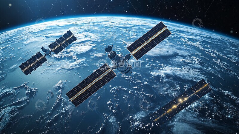 高清大图下载【趣麦麦图】北斗卫星导航系统分布