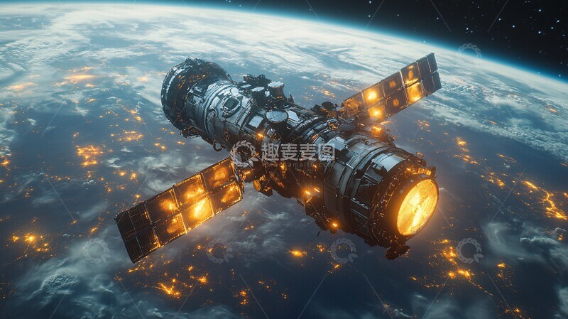 高清大图下载【趣麦麦图】卫星实景卫星实景科技