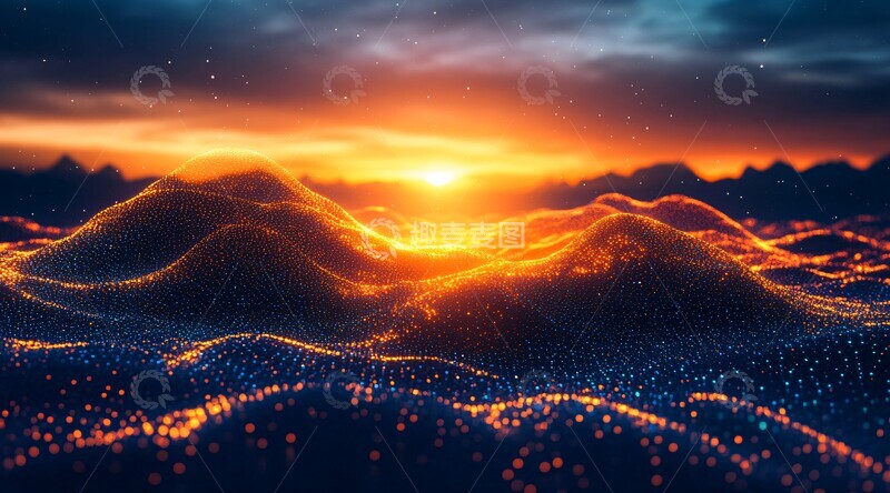 高清大图下载【趣麦麦图】全球连接卫星