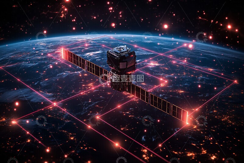 高清大图下载【趣麦麦图】卫星轨道监测网络1