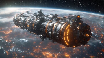 工业空间站工业空间站太空