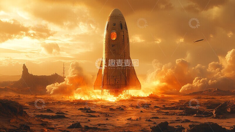 高清大图下载【趣麦麦图】新开发航天器前往火星2